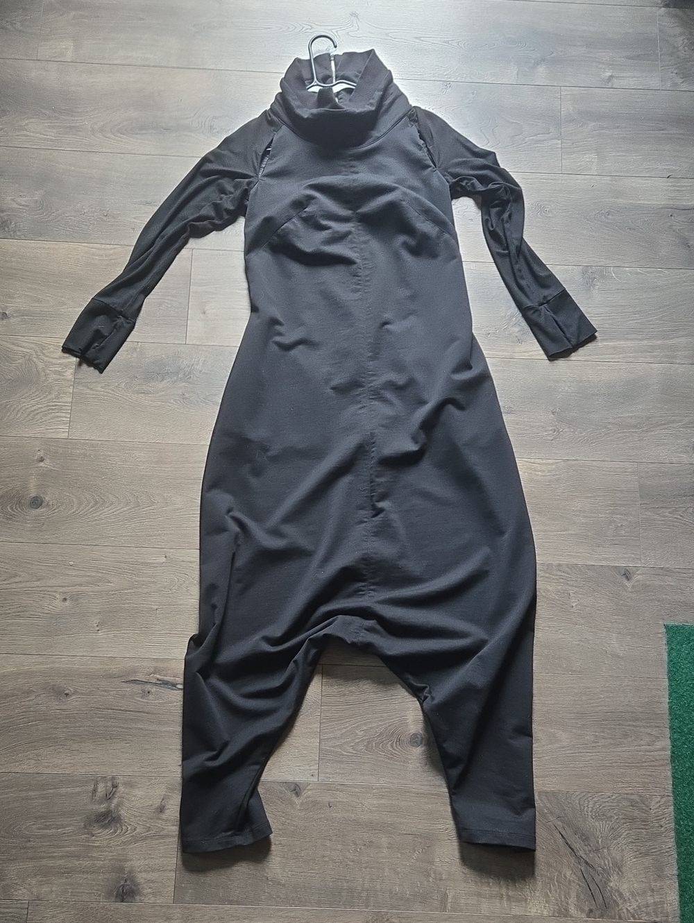 Black Long Sleeved Jumpsuit